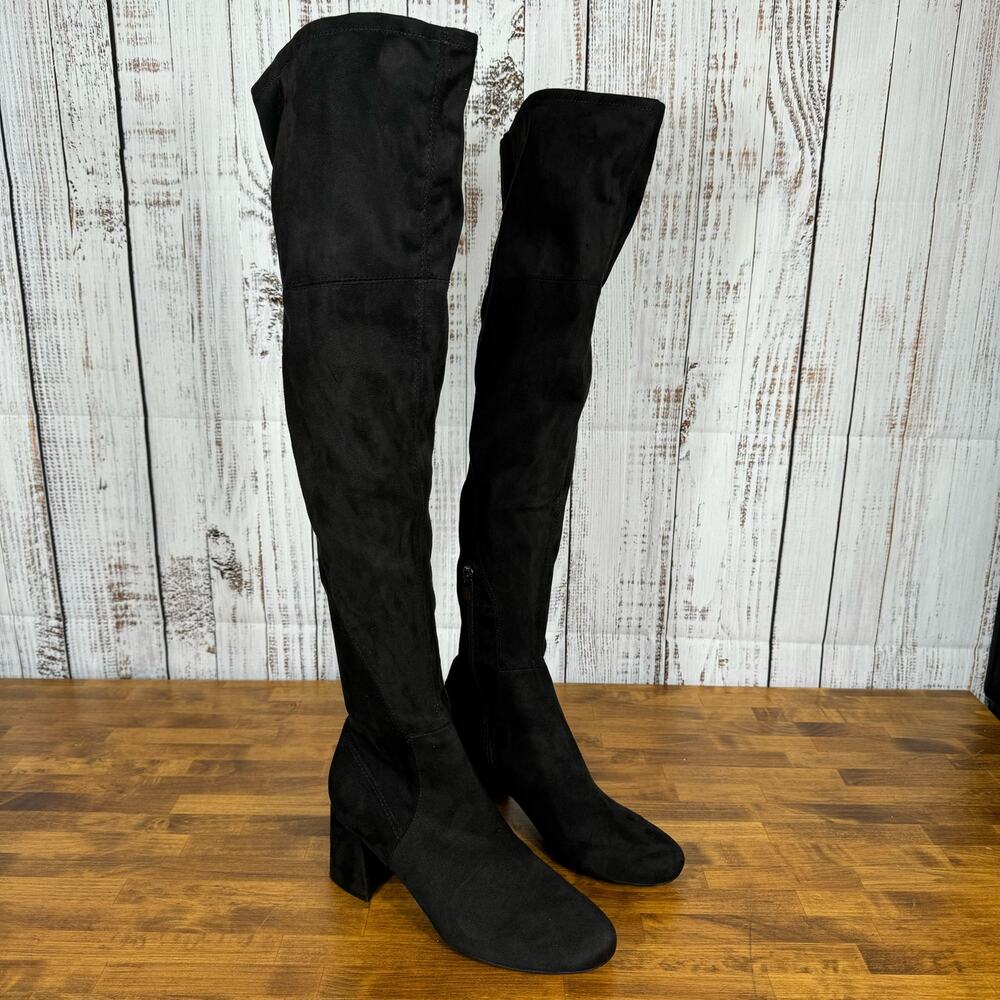 Nine West Yanie Women’s Over-the-knee Boots Black Size 9.5M - Picture 2 of 13